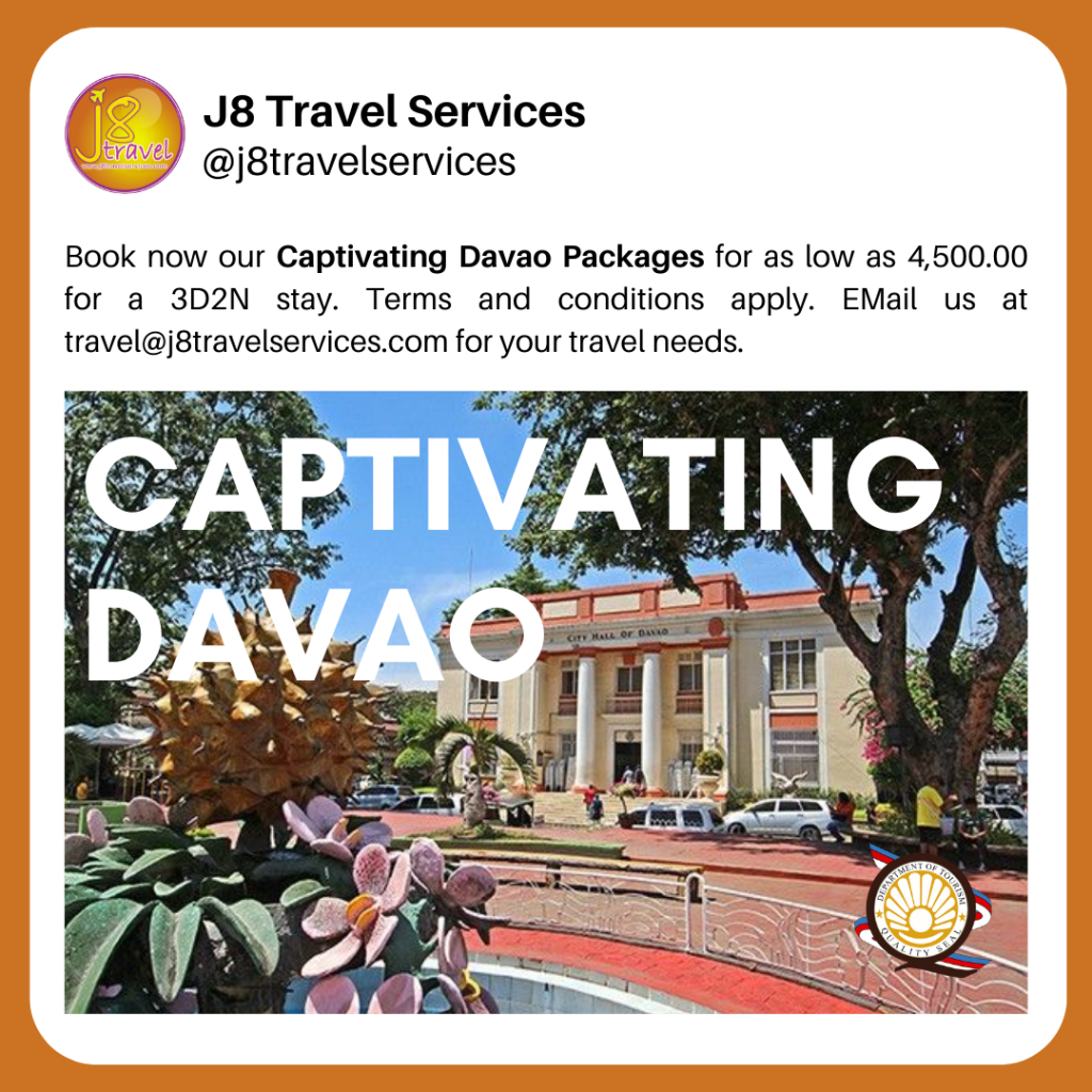 Captivating Davao Tour&nbsp;Package