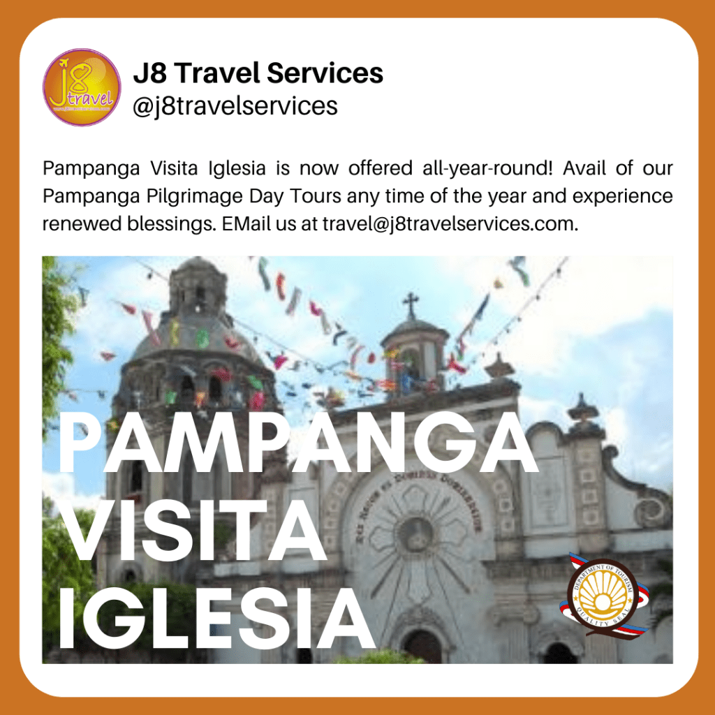 Pampanga Vista Iglesia Day Tour Package All Year&nbsp;Round